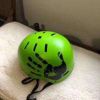 Casco verde e nero- ragazzo/a