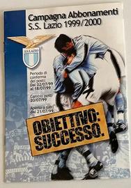 Brochure Campagna Abbonamenti Lazio 1999-2000