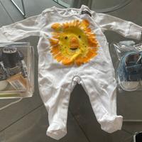 Bodino e scarpine per neonato