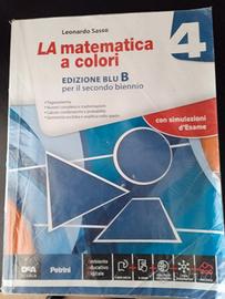 La matematica a colori 4 edizione blu B 