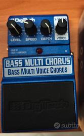 pedale Digitech BASS MULTI CHORUS