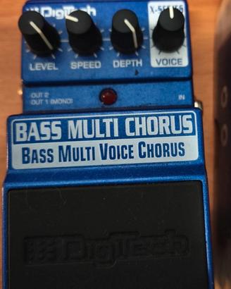 pedale Digitech BASS MULTI CHORUS