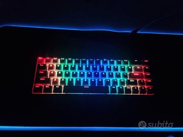 Tastieira meccanica + RGB Tappetino per Mouse