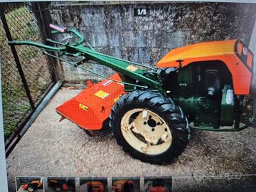 2 Motozappa Goldoni 14 CV con carrellino