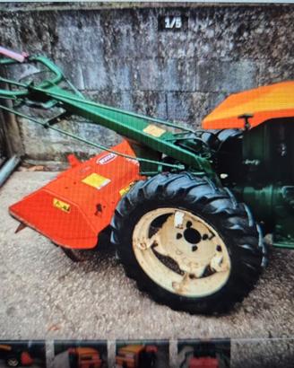 2 Motozappa Goldoni 14 CV con carrellino