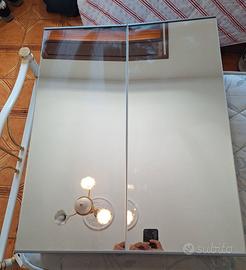 Mobile bagno ikea ENHET  a specchio con 2 ante