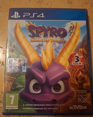 spyro trilogy per ps4 e sp5