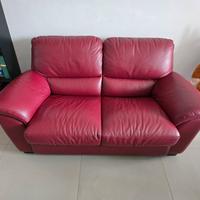 divano letto in vera pelle Chateau d'Ax