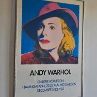 Andy Warhol poster serigrafia 1983