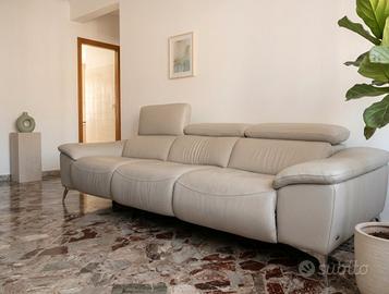 Divano in Pelle Premium MEROLLA – Made in Italy 