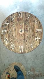 Orologi da parete bobina di legno 60-80 cm