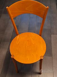  Sedie da cucina in legno Calligaris