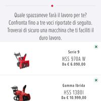 spazzaneve Honda 1380 HSS I