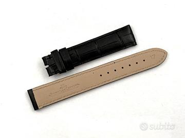 Cinturino Jaeger-LeCoultre Alligatore Nero 17 mm