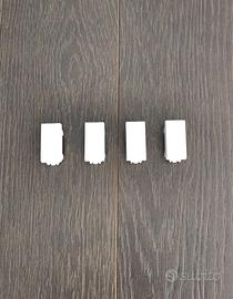 Lotto 4x Copriforo BTicino Livinglight Bianco