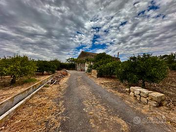 Agrumeto con casa a Valcorrente