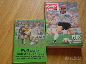 Almanacchi tascabli calcio tedesco anni 80