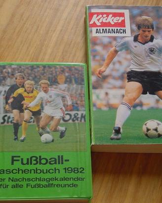 Almanacchi tascabli calcio tedesco anni 80
