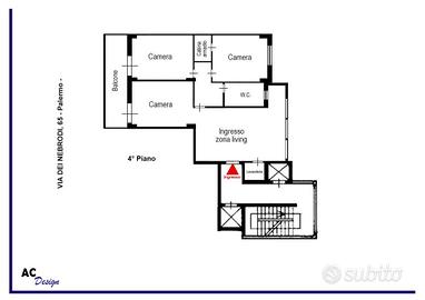 Appartamento di 109 m² con 4 locali a Palermo
