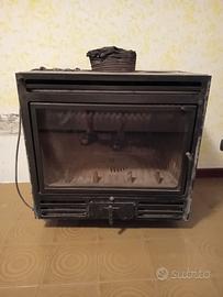 Inserto camino a legna