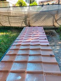 Pannelli Finto Coppo per Copertura (3 pz)