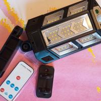 10 pezzi lampione solare con telecomando