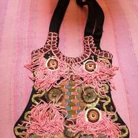 Borsa in feltro con decorazioni
