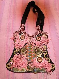 Borsa in feltro con decorazioni