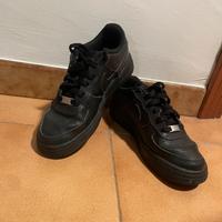 air force 1 nera bambino