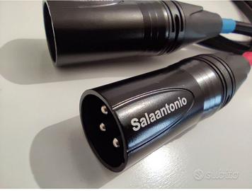 Cavo xlr in puro argento  Salaantonio