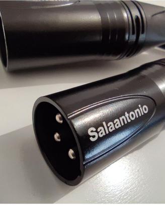 Cavo xlr in puro argento  Salaantonio