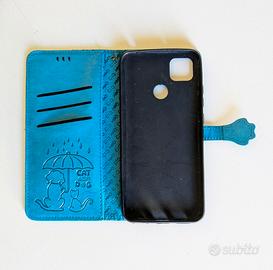 Cover a portafoglio per Xiaomi Redmi 9C