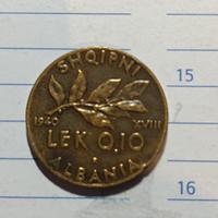 0,10 lek Albania italiana 1940