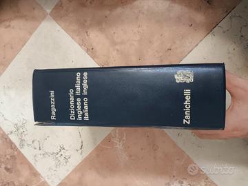 Dizionario Ragazzini Inglese Italiano Zanichelli