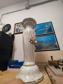 Colonna Antica Ceramica Bianca