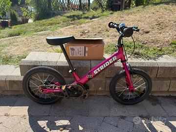 Bici senza e con pedali Strider 14x
