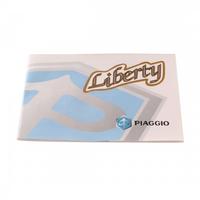 Libretto uso e manutenzione per Piaggio Liberty 50