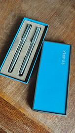 Set penne parker acciaio