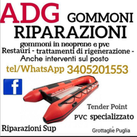 Riparazioni gommoni off. Specializzata
