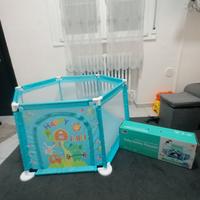 Box Giochi Neonato esagonale con scatola