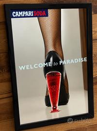 Quadro Campari a specchio.