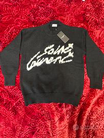 Saint Laurent Paris - maglione logo “Shaggy”