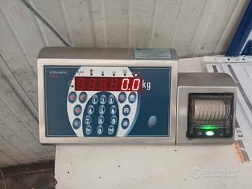 Bilancia da pavimento con stampante