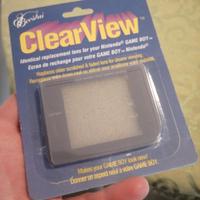 Nintendo Gameboy ricambio vetro clearview 1992