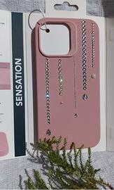 Cover iPhone 14 Pro Max Cellular Line con strass