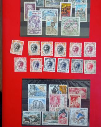 Lotto 490 Francobolli Francia e Principato Monaco
