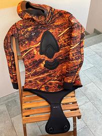 Giacca pesca sub muta psealon yamamoto 7 mm Xl