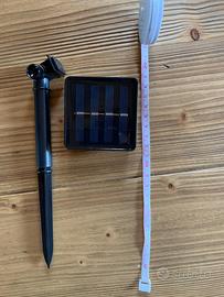 Pannello solare per piccole lampadine led