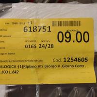 Ripiano in vetro bronzato 84x20 - NUOVO