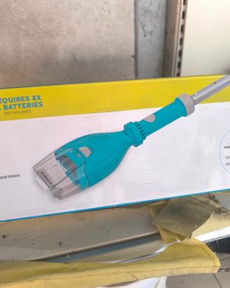 Aspiratore per pulizia piscina a batteria